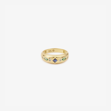 Load image into Gallery viewer, Ginger Ring 7–Blue