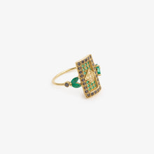 Load image into Gallery viewer, Ava Ring 1–Green
