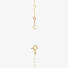 Load image into Gallery viewer, Collier Gaia 1 Rouge or jaune, rubis et émeraudes fermoir