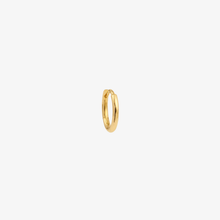 Load image into Gallery viewer, Créole anneau fermée boucle d'oreilles Or 18 carats Sophie d'Agon Face
