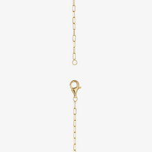 Charger l'image dans la visionneuse de la galerie, Collier Ani 2 Anis en or jaune 18k avec émeraudes et diamants blanc fermoir

