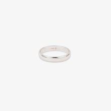 Charger l'image dans la visionneuse de la galerie, Alliance 1 or blanc 18 carats, face
