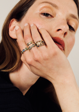 Load image into Gallery viewer, Nymphéa Ring 2–Blue
