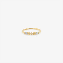 Load image into Gallery viewer, Bague Gaia 6 Givre Face

