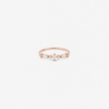 Load image into Gallery viewer, Gaia Ring 5–Full Diamond Rose Gold
