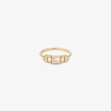 Load image into Gallery viewer, Ginger Ring 2 Diamond Face
