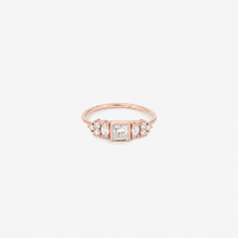 Cargar imagen en el visor de la Galería, Ginger Anillo 2–Full Diamond - Oro Rosa
