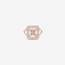 Charger l'image dans la visionneuse de la galerie, Bague Rita 4 – Full Diamond Or Rose
