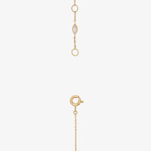 Load image into Gallery viewer, Gaia collier 1 diamant, diamants blancs, fermoir
